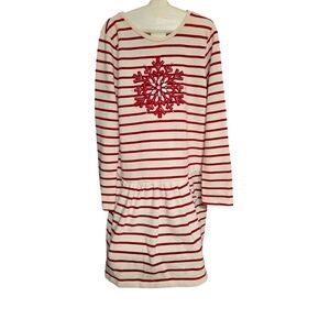 🥳 3/$30 GYMBOREE Snowflake Dress Size 10